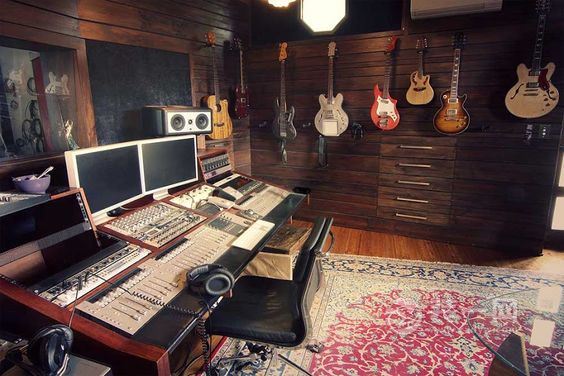 9款文艺范音乐工作室装修效果图